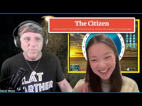 Interview with a Citizen reporter about FLAT EARTH and social media.