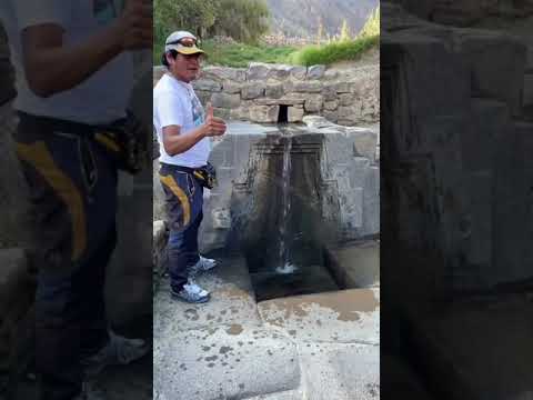 Magic Trick At Ollantaytambo In Peru