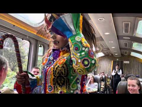 Devil on a train in Peru