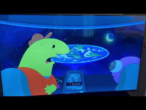 100% FLAT EARTH in CARTOONS