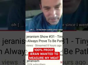 Government Agent Jeranism Wanted to Measure My Meat ????