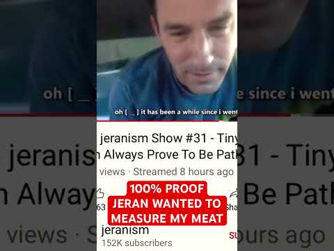 Government Agent Jeranism Wanted to Measure My Meat ????