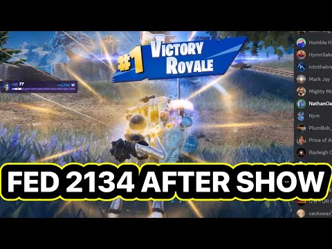 FED 2134 Uncut & After Show Mr. Anderson Fortnite Victory Royal