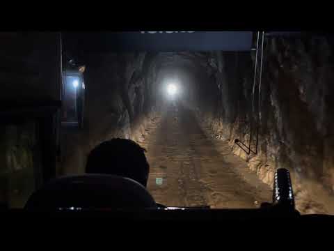 Tunnel at Nazca in Peru