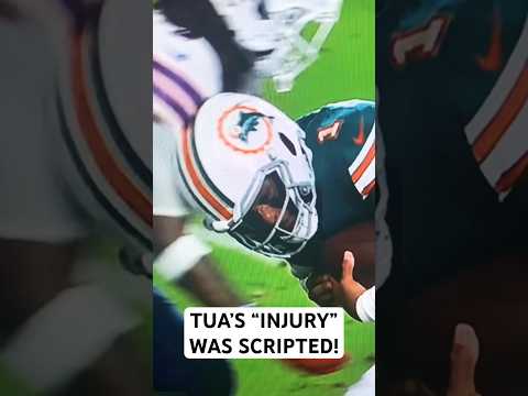 NFL Rigged: Tua’s Scripted Concussion 🤕