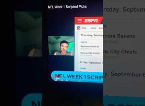 NFL Week 1 Scripted Picks 🏈🏆