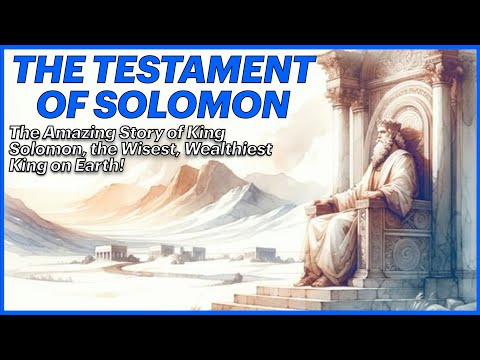 The Testament Of Solomon: The Amazing Story Of King Solomon, the Wisest, Wealthiest King on Earth!