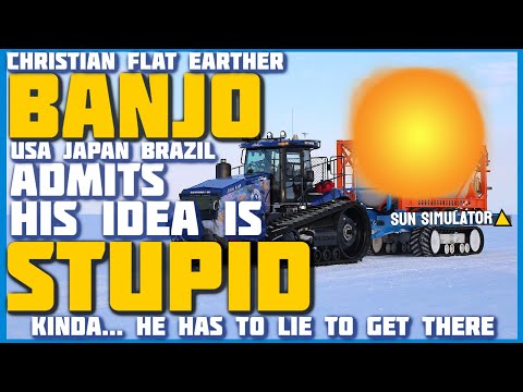 Christian FEer Banjo USA, Japan, Brazil Admits His Snowblower Idea is Stupid But Still Lies!