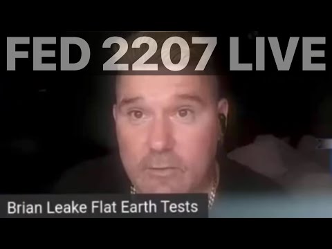 Flat Earth Debate 2208 LIVE Brian Leake