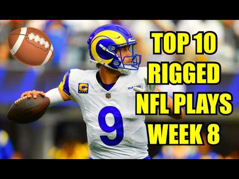 Top 10 Most Scripted NFL Plays | Week 8