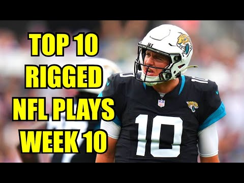 Top 10 Most Scripted NFL Plays | Week 10