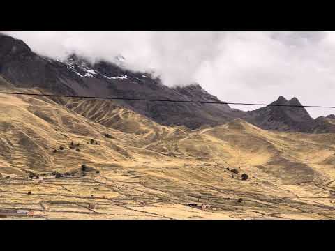 In the Andes Mountains of Peru.