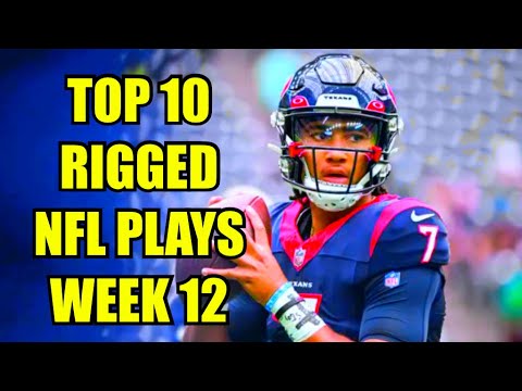 Top 10 Most Scripted NFL Plays | Week 12