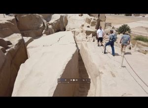 Megalithic Aswan Quarry In Egypt