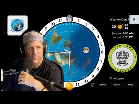 Luis cafe PODCAST w Flat Earth Dave