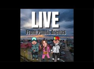 LIVE from Punta Arenas Again Sunset Behind Clouds! Lisbeth, Austin, Jeran, Mark & You!