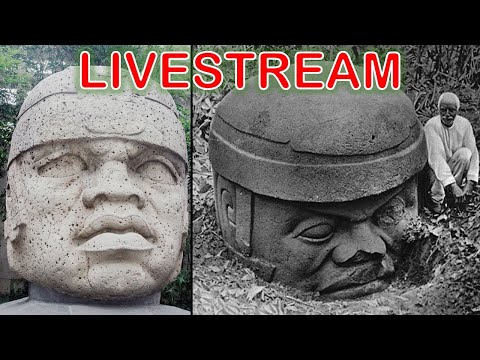 Olmec Heads are Evidence of Lost Ancient Advanced Civilization – Livestream