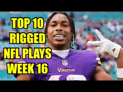 Top 10 Most Scripted NFL Plays | Week 16