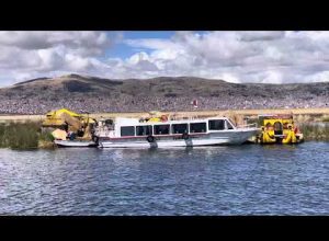 Exploring Lake Titicaca In Peru